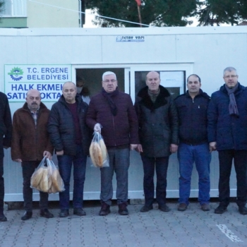 Ergene Belediyesi K�rkg�z Mahallesi Halk Ekmek Sat�� Noktas� A��ld�..