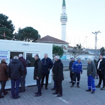 Ergene Belediyesi K�rkg�z Mahallesi Halk Ekmek Sat�� Noktas� A��ld�..