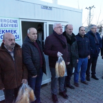 Ergene Belediyesi K�rkg�z Mahallesi Halk Ekmek Sat�� Noktas� A��ld�..