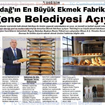 Halk Ekmek Fabrikamz Ayoruz..