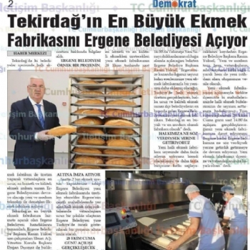 Halk Ekmek Fabrikam�z� A��yoruz..